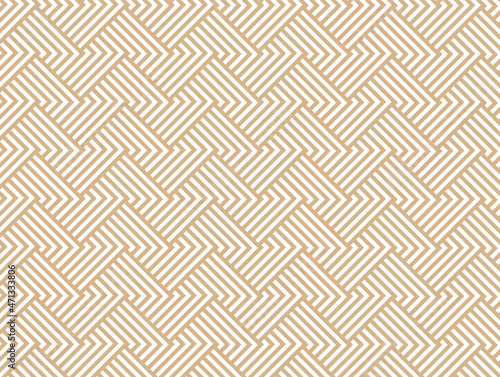Set of trendy minimalist . line geometric seamless pattern. 