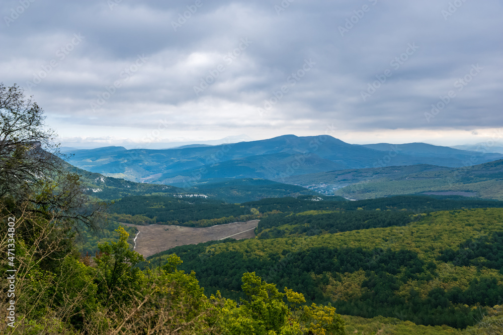 Naklejka premium Crimean mountains.