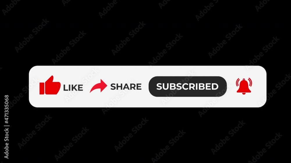 Like Share Subscribe Notify Element