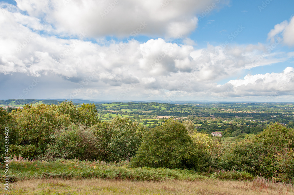 Malvern hills on a sunny day. Malvern hills on a sunny day.
