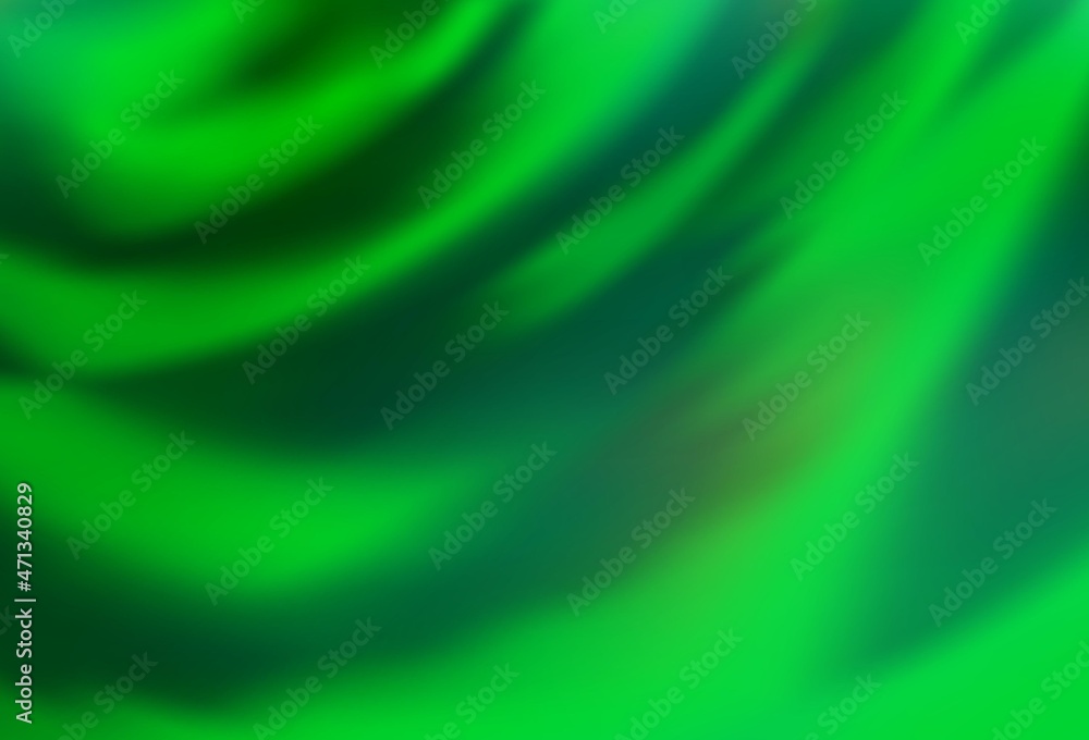 Light Green vector blurred pattern. Light Green vector blurred pattern.