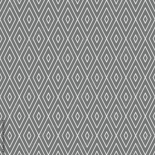 vector background with gray diamonds seamless pattern