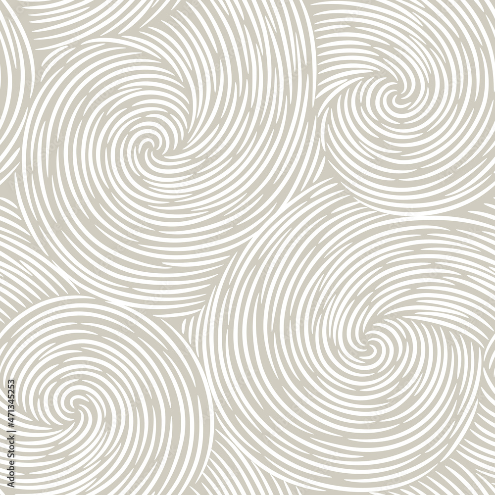 Abstract  seamless  background with  grey circles.vector, monochrome
