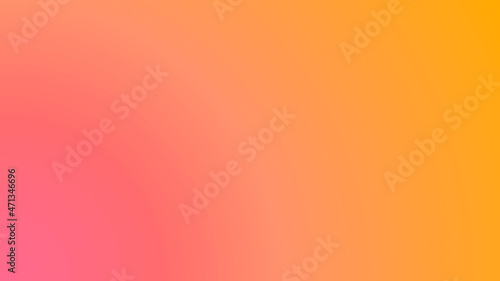 Orange gradient abstract background. Gradient background in orange colour.