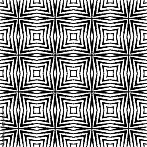 An abstract seamless pattern of geometric shapes