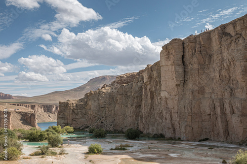 The deep blue Lakes of Band-e-Amir, Afghanistan