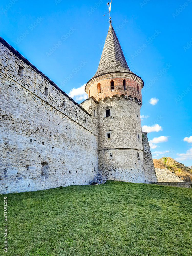 Old castle. Travel and tourism.