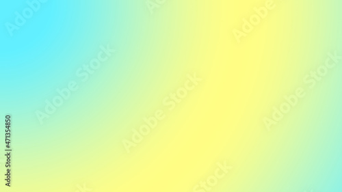 Turquoise and yellow abstract gradient background