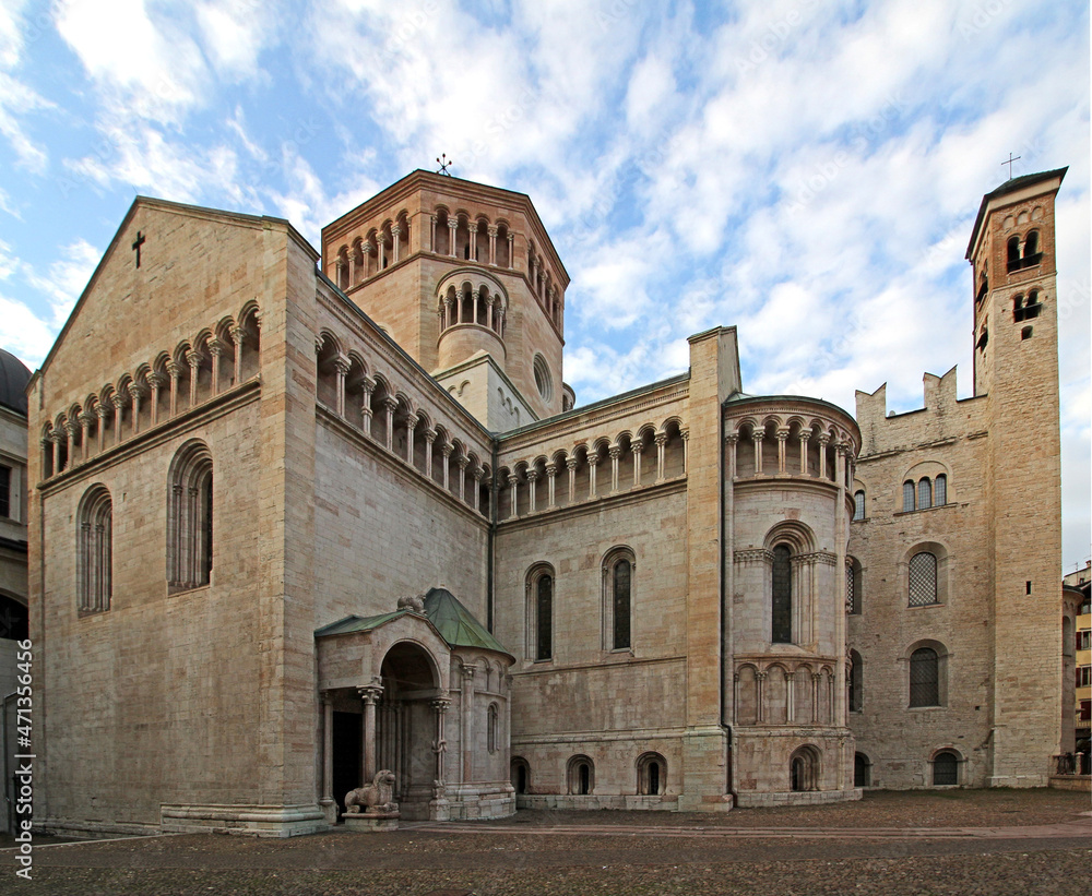 Cattedrale di San Vigilio a Trento; abside e transetto