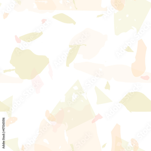 Terrazzo seamless pattern. Pastel  venetian