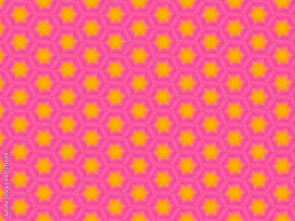 pink and yellow color of abstract background