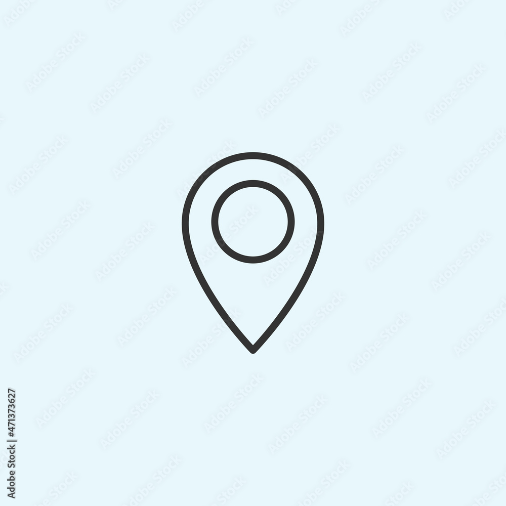 modern maps flat icon or location on white background for web or mobile phone modern maps flat icon or location on white background for web or mobile phone