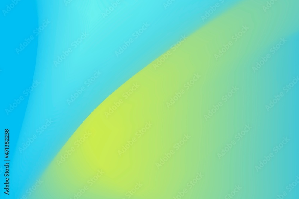 Blue and green wave gradient background vector Blue and green wave gradient background vector