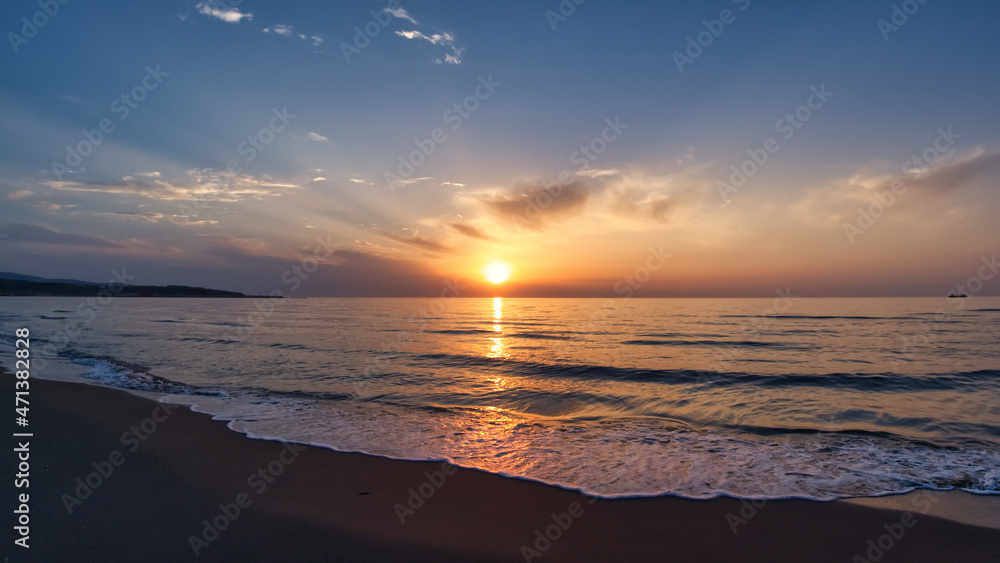 Obraz premium サンセットビーチ / Sunset Beach