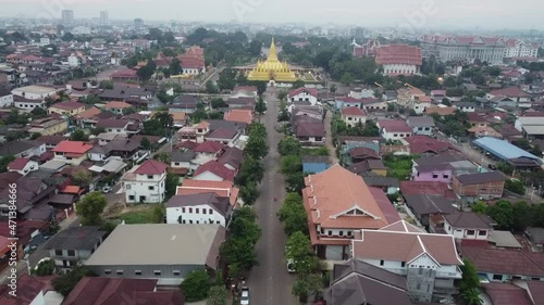 Golden Stupa at Vientiane Lao PDR, Called 