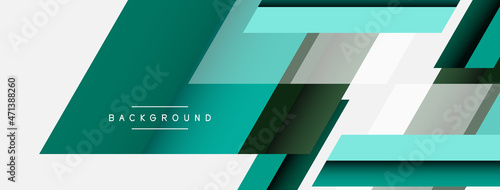 Background. Geometric diagonal square shapes and lines abstract composition. Vector illustration for wallpaper banner background or landing page