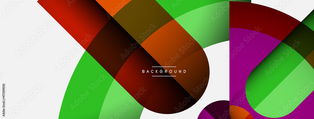 Trendy shapes, color minimal design composition, lines and shadows for wallpaper banner background or landing page Trendy shapes, color minimal design composition, lines and shadows for wallpaper banner background or landing page