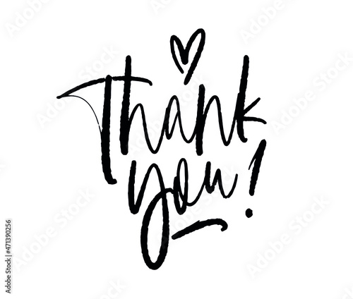 Thank You Hand Lettering
