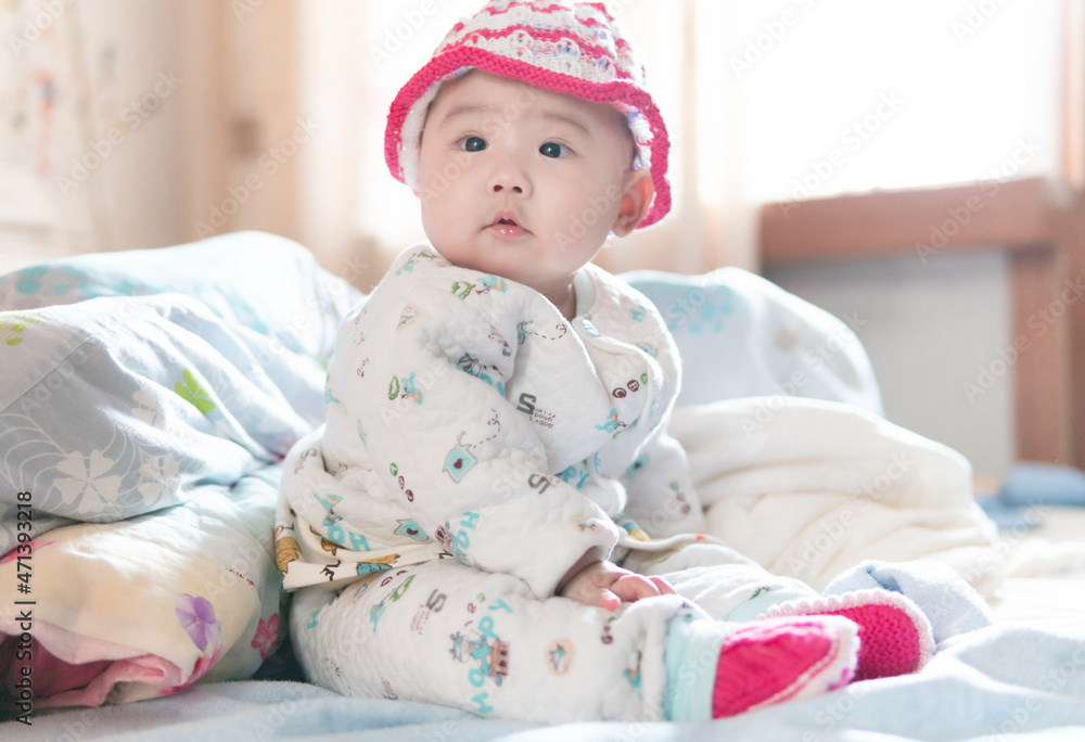 Expressive baby girl Expressive baby girl