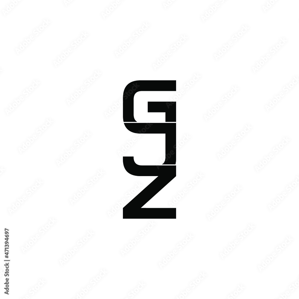 gjz initial letter monogram logo design gjz initial letter monogram logo design