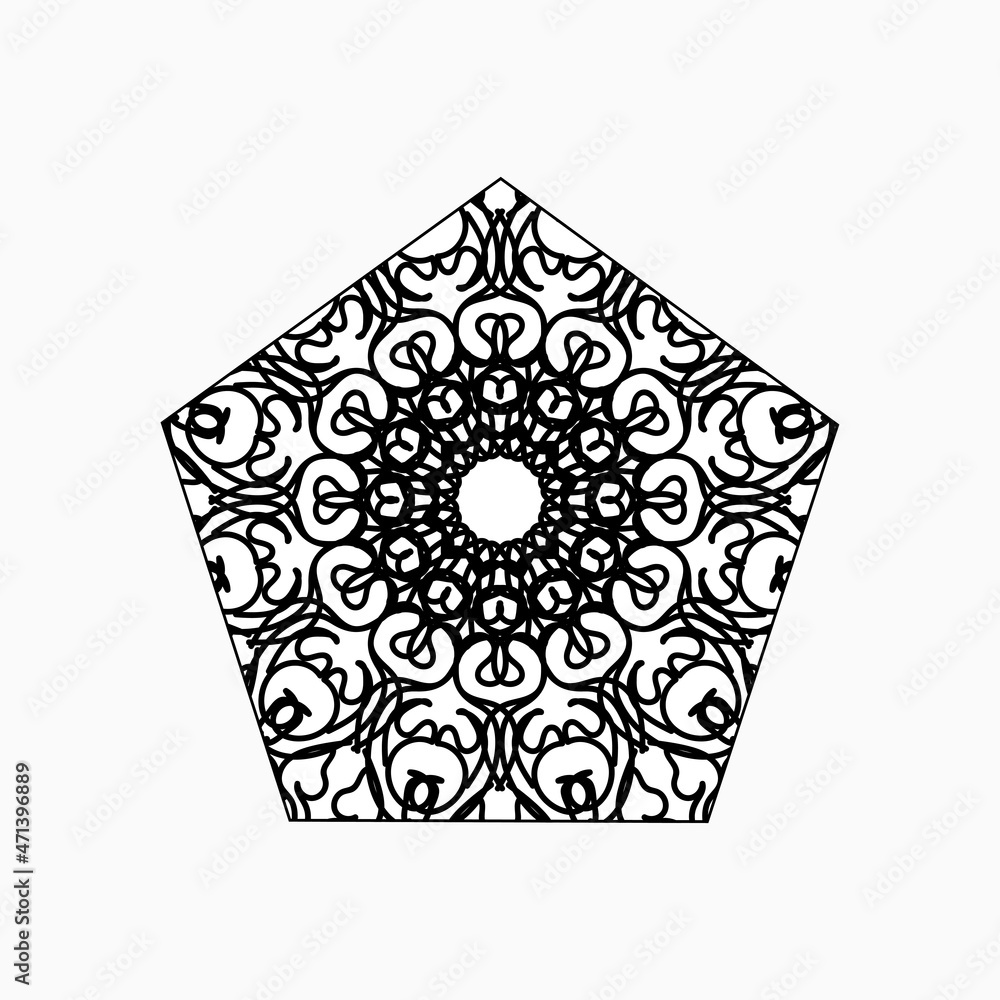 decorative concept abstract mandala illustration decorative concept abstract mandala illustration