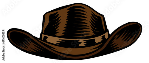 Cowboy or Sheriff American Western Wild West Hat