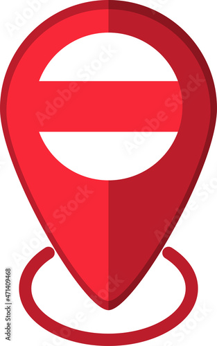 Free Download Belarus map geo tag in colors of national flag white-red-white vector icon - GFXLoad