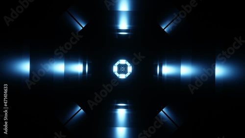 VJ Loop rotation of abstract flickering glow.