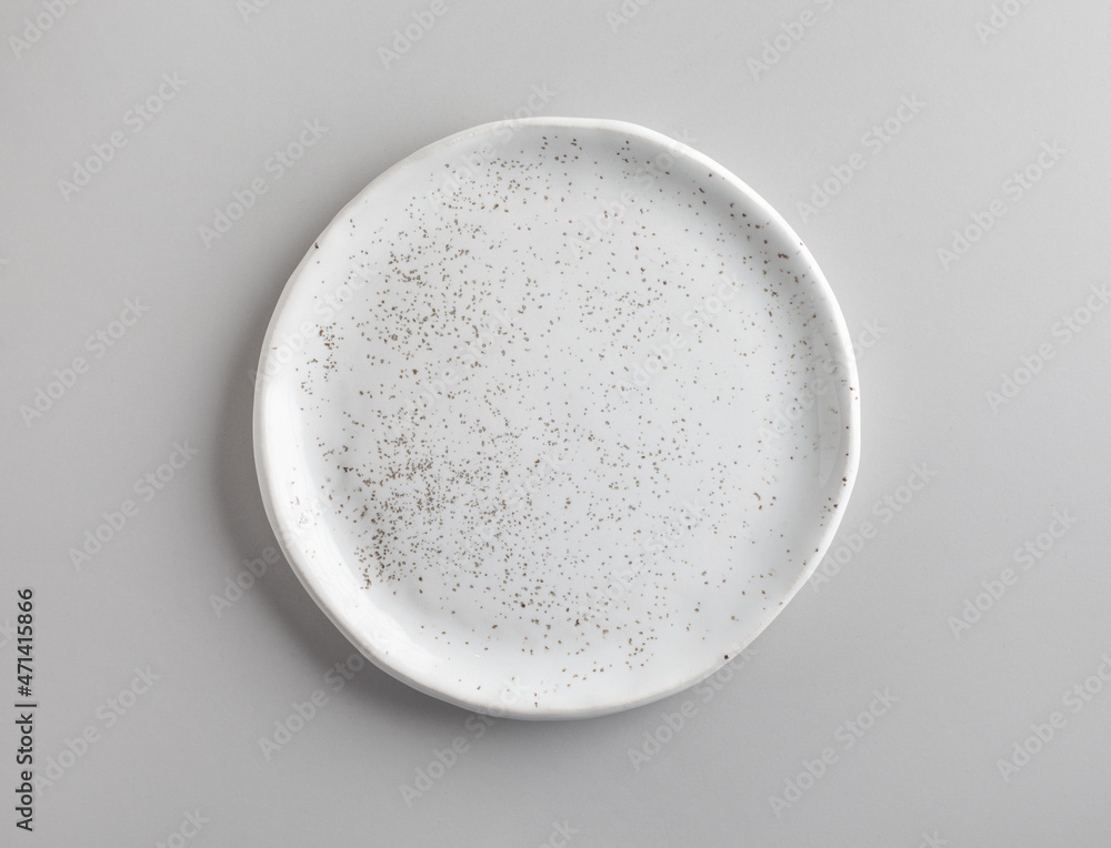 new empty white plate new empty white plate