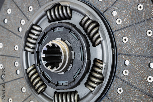 Fotografi clutch disc of heavy-duty vehicles, buses