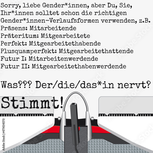 Nervige Genderei