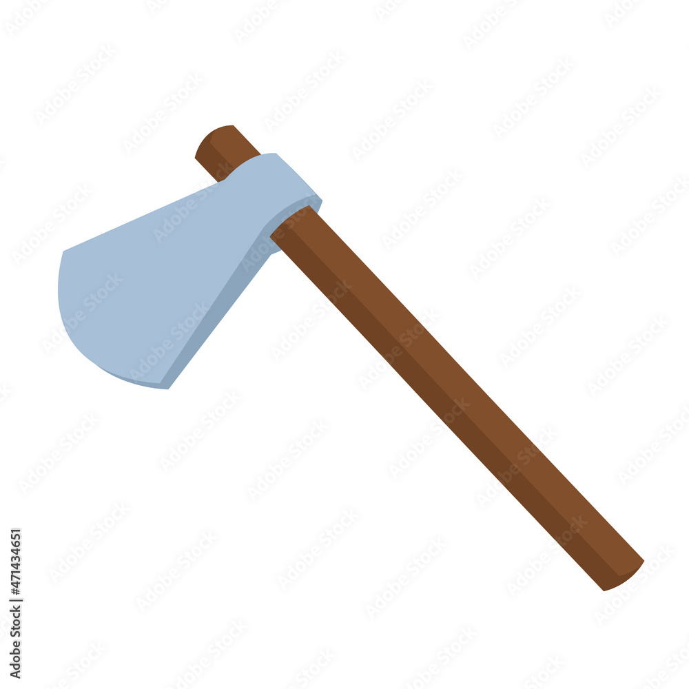 Native american ax. Weapon in flat style. Native american ax. Weapon in flat style.