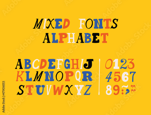 ransom note alphabet cartel
