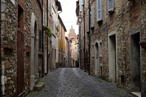 Fototapeta Naklejka Na Ścianę i Meble -  Beautiful Ancient Medieval Town in Umbria Italy