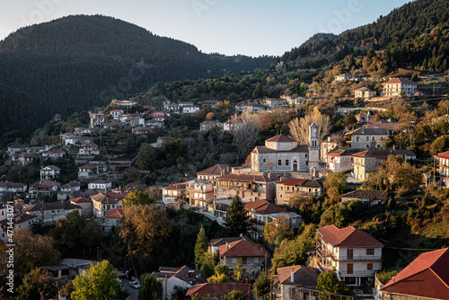 Valtesiniko village in Arcadia Greece © Apostolos