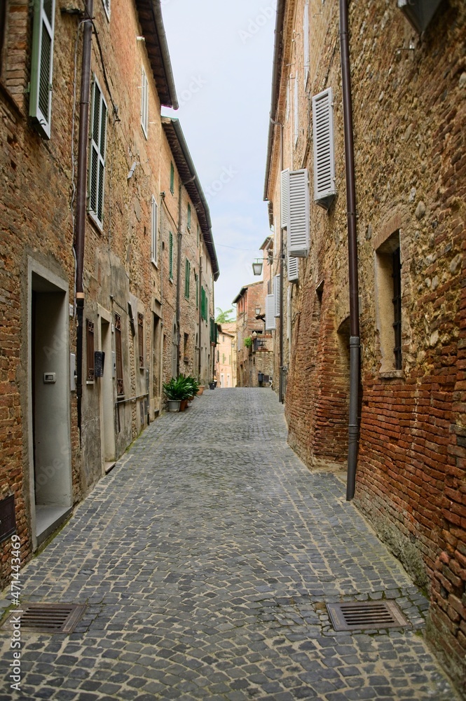Beautiful Ancient Medieval Town in Umbria Italy