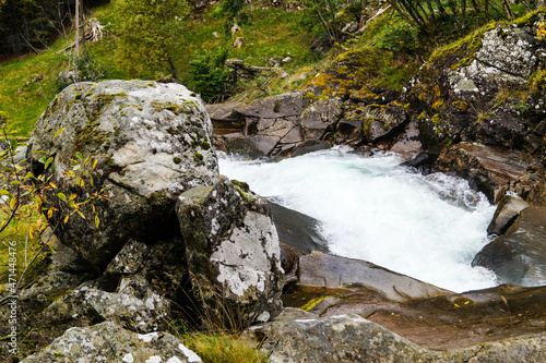 Storfossen Wasserfall in Geiranger Norwegen photo