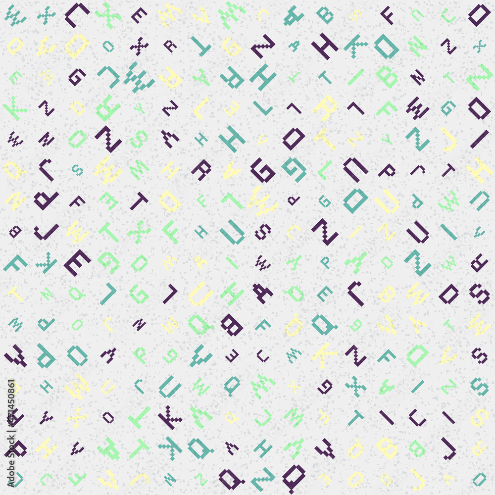 Abstract Geometric Pattern generative computational art illustration Abstract Geometric Pattern generative computational art illustration