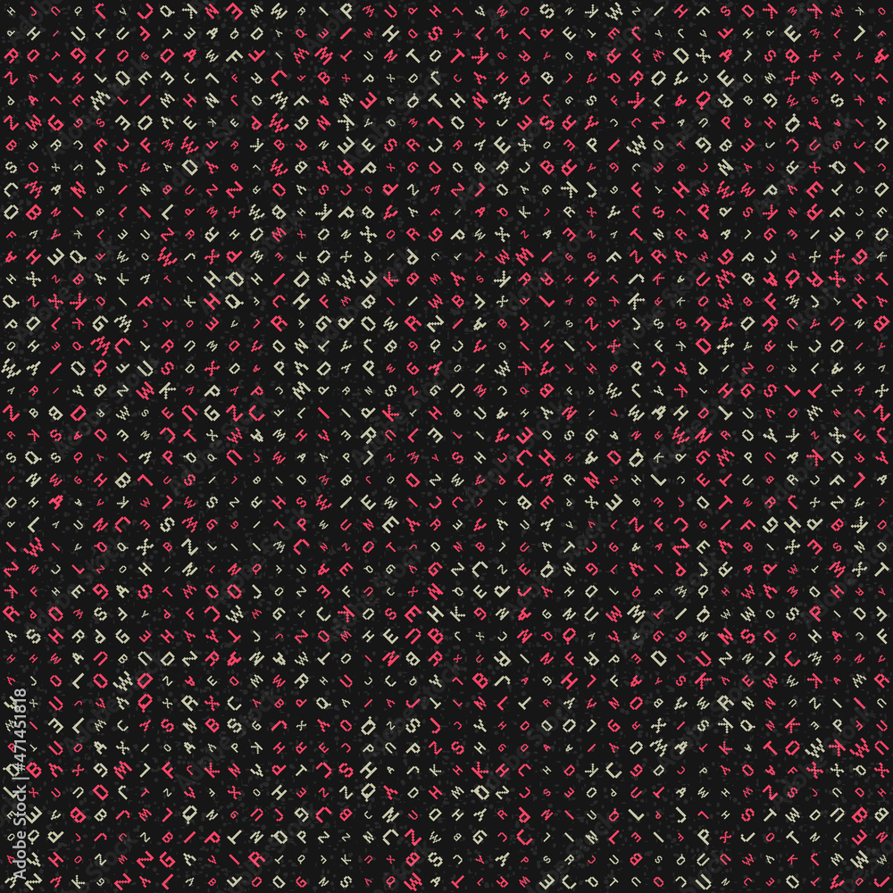 Abstract Geometric Pattern generative computational art illustration Abstract Geometric Pattern generative computational art illustration