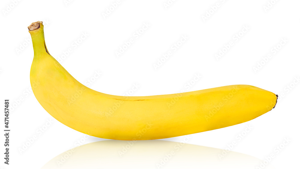 banana isolated on white background