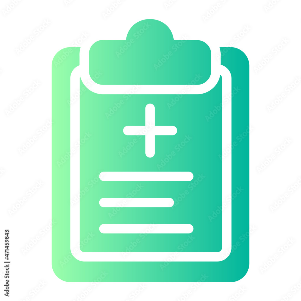 medical file gradient icon medical file gradient icon