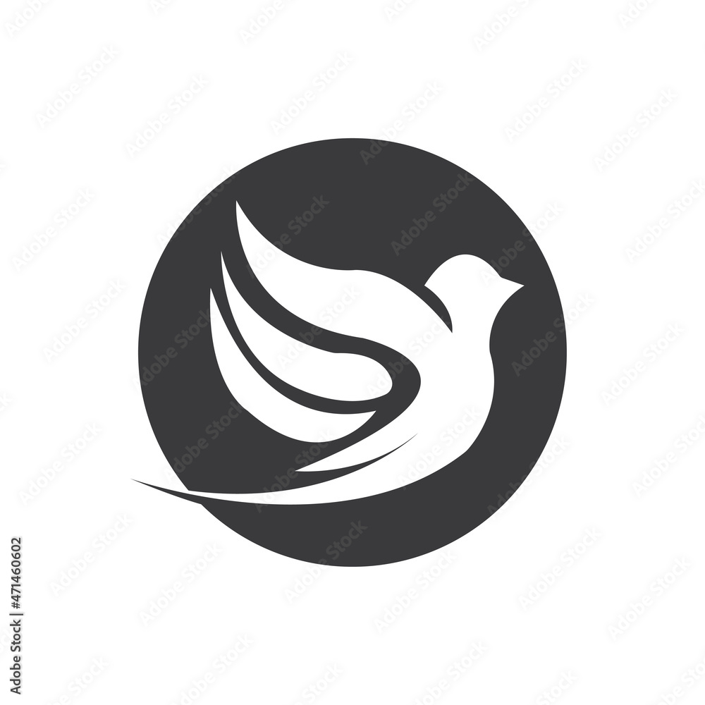 Abstract Bird logo design template Abstract Bird logo design template