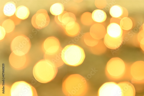 Wallpaper Mural Abstract blurred background with white and yellow bokeh Defocused Torontodigital.ca