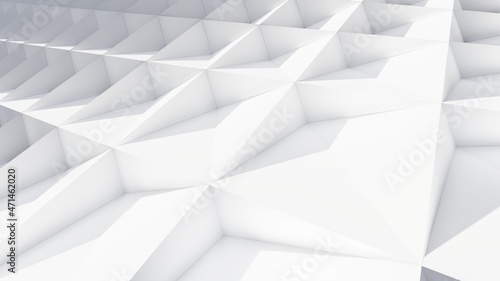 Abstract background geometric pattern in design 3d render