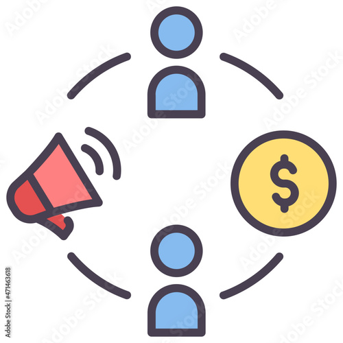 affiliate marketing icon