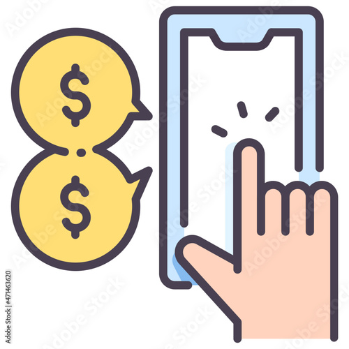 pay per click icon
