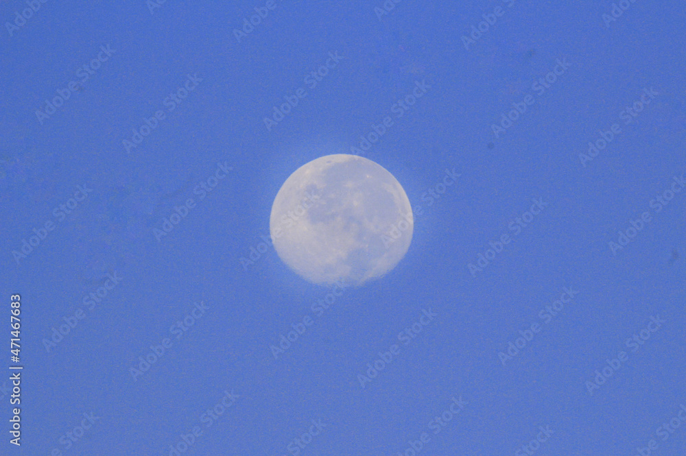 moon in the sky at day moon in the sky at day