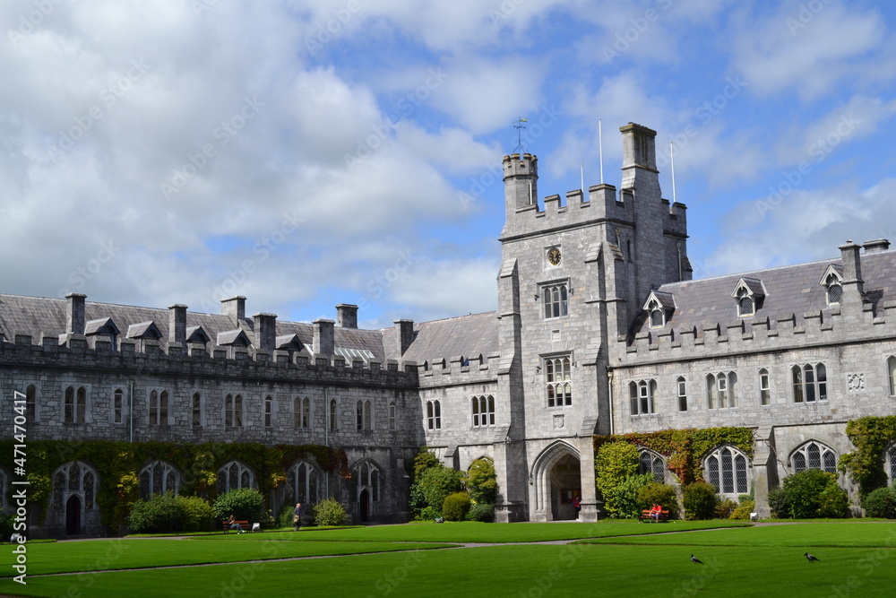 University College Cork main quad (Cork, Munster, Ireland)