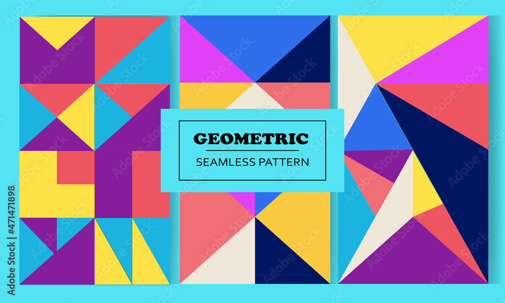 geometric seamless pattern 01