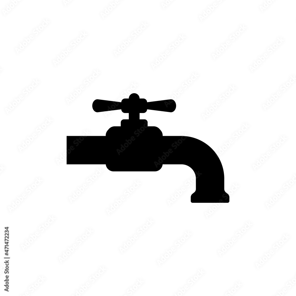 faucet icon design template vector isolated illustration faucet icon design template vector isolated illustration